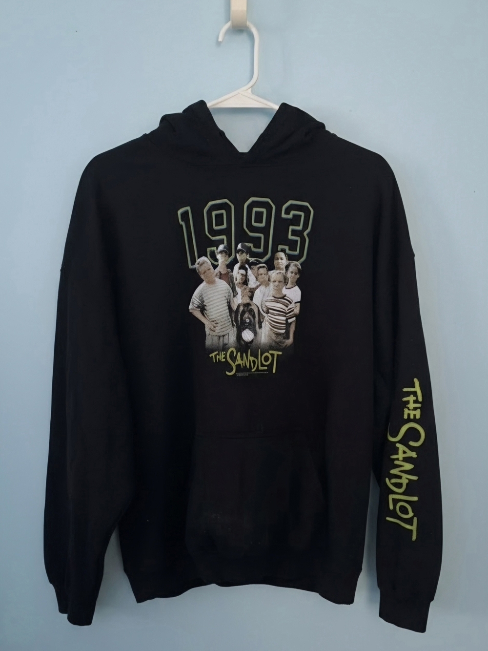 Gildan Black 'The Sandlot 1993' Graphic Hoodie